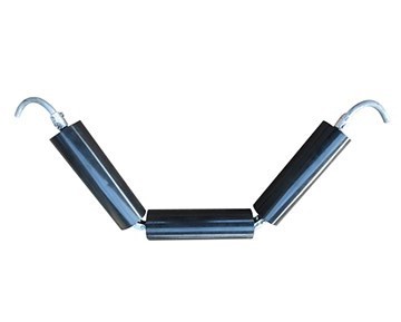 鉸接三聯托輥組